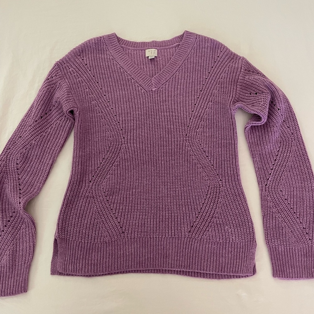 A New Day V-Neck Sweater